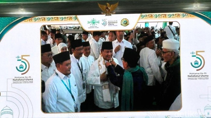 Presiden Prabowo hadiri penutupan Muktamar ke-23 NU