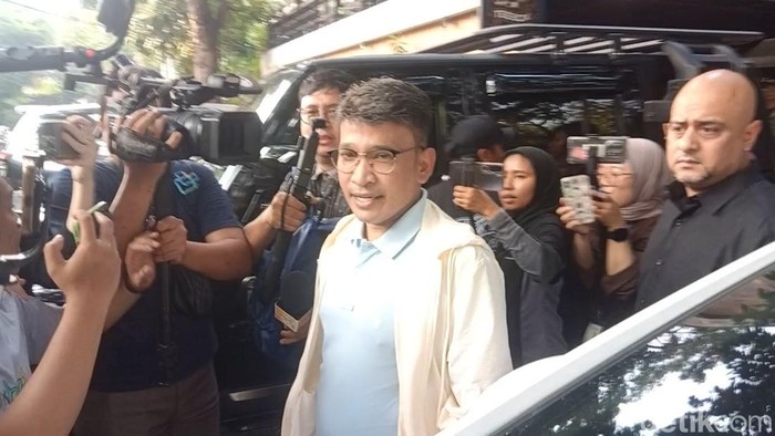 Ruben Onsu ditemui di Wijaya, Jakarta Selatan,. Senin (31/8/2026).
