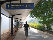 Menjajal Selasar ke Stasiun BNI City Jelang Stasiun Karet Pensiun Besok