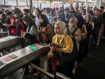 Stasiun Karet 1 September Ditutup Padahal Penumpangnya Sebanyak Ini