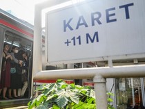 Stasiun Karet Setop Operasi Mulai Hari Ini, Naik-Turun KRL di BNI City