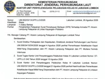 4 Kapal Kayangan-Poto Tano Bermasalah, Pelayaran Dihentikan Sementara