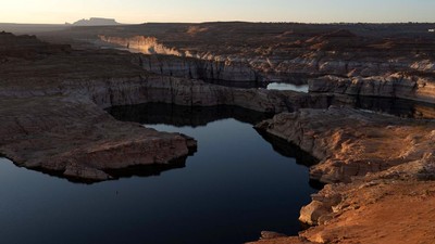 Lake Powell Mengering, Krisis Air Mengintai