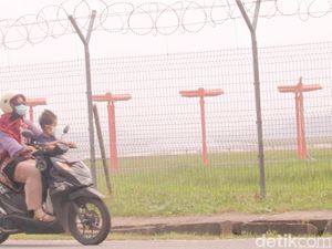 Aktivitas Warga Lampung Timur Terganggu Kabut Asap Karhutla Way Kambas