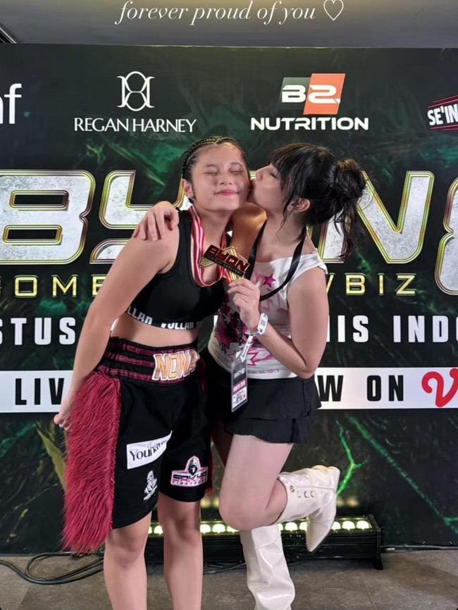 Winona, Adik Davina Karamoy Hobi Banget Boxing