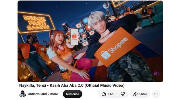 Curi Perhatian, Kasih Aba-Aba 2.0 Shopee 9.9 Tembus Puluhan Juta Views Curi Perhatian, Kasih Aba-Aba 2.0 Shopee 9.9 Tembus Puluhan Juta Views