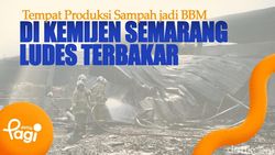 Video: Tempat Produksi Sampah jadi BBM di Kemijen Semarang Ludes Terbakar