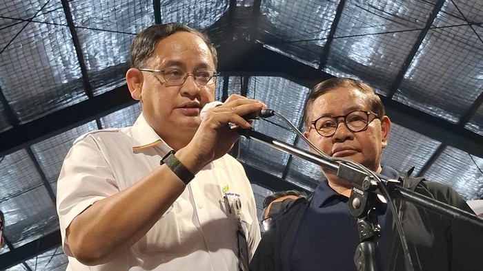 Direktur Utama Perumda Pasar Jaya Agus Himawan