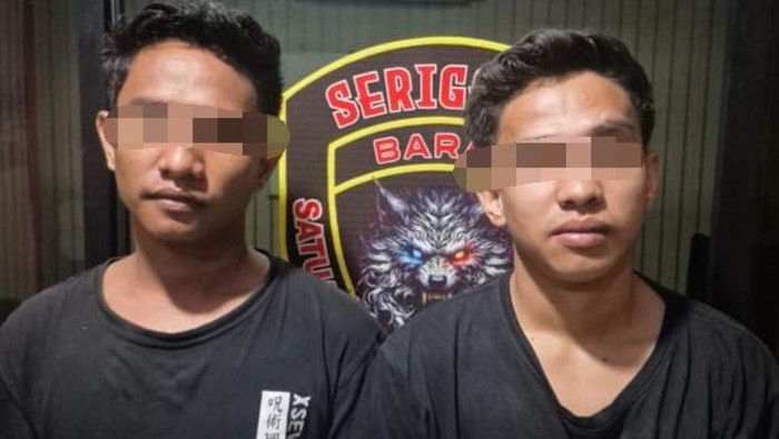 Dua pria di Lubuklinggau ditangkap karena keroyok teman ayahnya menggunakan sajam