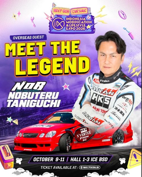 Dunia otomotif dan dunia balap pasti tidak asing mendengar nama Nobuteru Taniguchi. Mau hadir di Indonesia.
