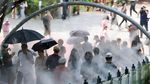 Gua Gwangmyeong Jadi Oase Warga Saat Suhu Korea Selatan Melonjak