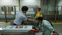 Hari Pertama Stasiun Karet Ditutup, BNI City Masih Lengang