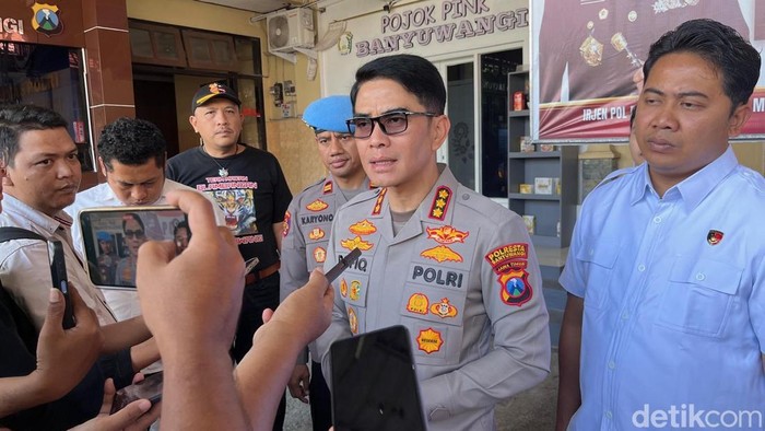 Kapolresta Banyuwangi Kombes Rofiq Ripto Himawan.