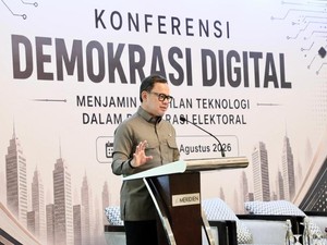 Bahas Pemilu Digital, Wamendagri Bima Arya Sampaikan Risiko-Manfaat