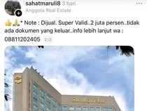 Kabar Hotel Mewah Surabaya Dijual Rp 2,3 Triliun yang Ternyata Hoax