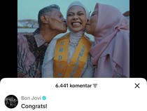 Hoki! Unggahan Video Wisuda Alumnus Undip Ini Dapat Ucapan Selamat dari Bon Jovi