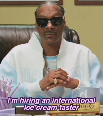 Lowongan pencicip es krim Rapper Snoop Dogg Cari Pencicip Es Krim, Gajinya Rp177 Juta per Bulan!
