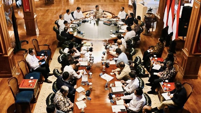 Momen Prabowo ratas di Hambalang (IG Sekretariat Kabinet)