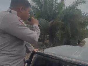 Cegah Karhutla, Polres Inhu Gencarkan Imbauan Pakai Toa Keliling hingga Masjid