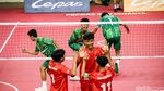 Sengitnya Aksi Pelajar Jakarta dalam Turnamen Sepak Takraw
