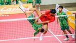 Sengitnya Aksi Pelajar Jakarta dalam Turnamen Sepak Takraw