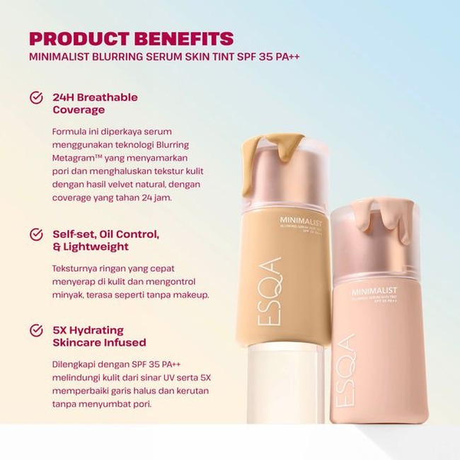 Skin Tint yang Mengandung Skincare