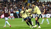 Aston Villa Vs Arsenal: Gol Tunggal Bukayo Saka Menangkan The Gunners