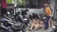 Viral Bule Lagi Mabuk Hajar Pemotor di Bali, Polisi Selidiki