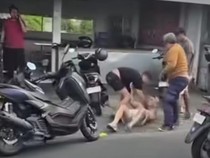Viral Bule Lagi Mabuk Hajar Pemotor di Bali, Polisi Selidiki