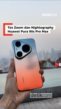 Video: Menjajal Kamera Huawei 90s Pro Max di Senja Jakarta 