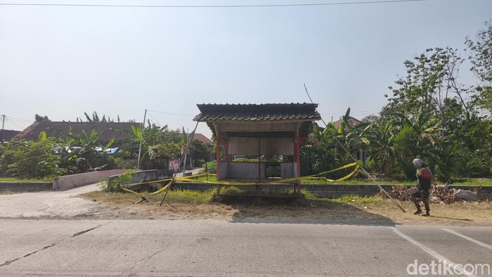 TKP penemuan jenazah wanita terbakar di Kebonagung, Demak, Selasa (1/9/2026).
