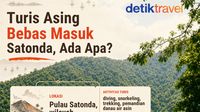 Turis Asing Bebas Keluar Masuk Satonda, Ada Apa?