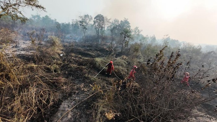 Upaya pemadaman karhutla di Sumsel