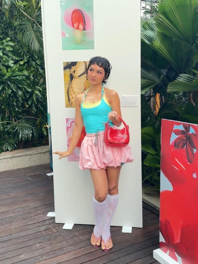 Potret Andien Tampil dengan Tren Fashion Whimsy, Usia 41 Bak Gen Z