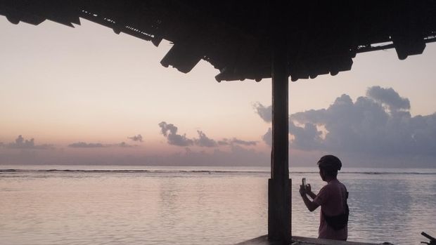 Berburu Sunrise Sambil Gowes di Nusa Dua
