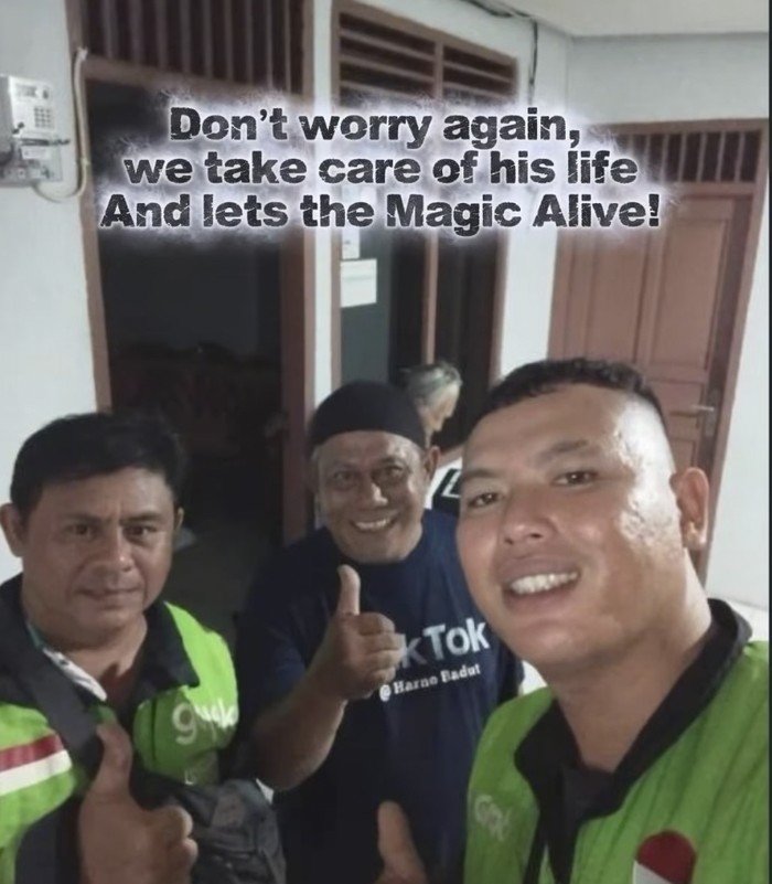 Deddy Corbuzier menggundang Pak Harno