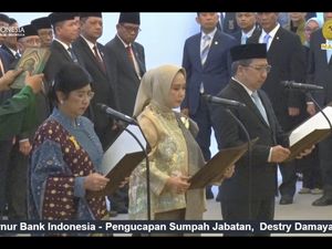 Sah Jadi Gubernur BI, Destry Jelaskan Maksud Bagi-Bagi Tugas