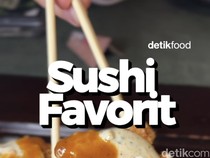 Video Cicip Lezatnya Sushi di Resto Favorit Aqeela Calista