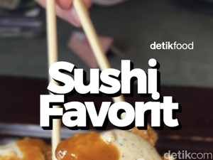 Video Cicip Lezatnya Sushi di Resto Favorit Aqeela Calista