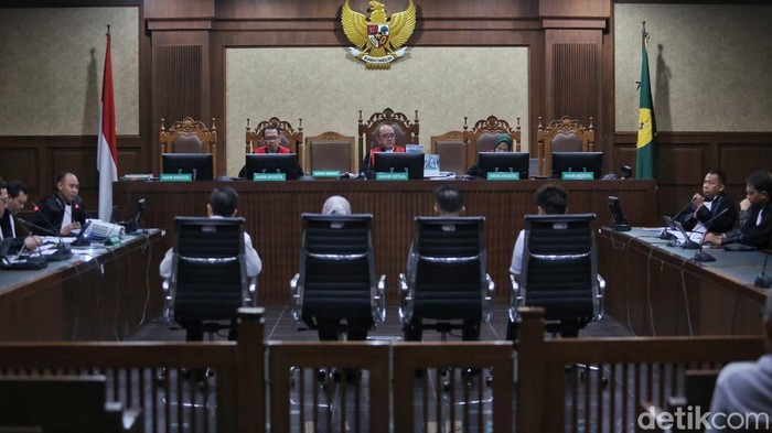 Sidang kasus gratifikasi eks pejabat Bea Cukai Budiman Bayu (Foto: Ari Saputra/detikFoto)