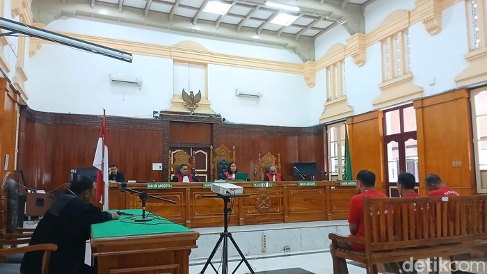 Foto : Sidang putusan di ruang Cakra 1 Pengadilan Negeri Medan, Rabu (2/9/2026)(Juita Sinuhaji/detikSumut)