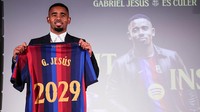 Flick Nggak Nyangka Barcelona Bisa Dapatkan Gabriel Jesus