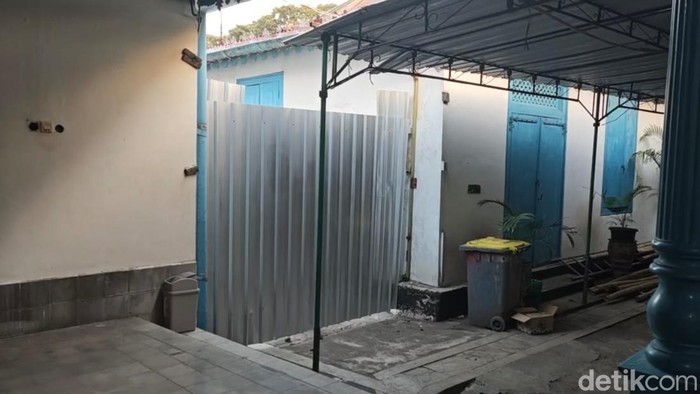 Jalan dari Talangpaten menuju Pagelaran tertutup, Selasa (2/9/2026).