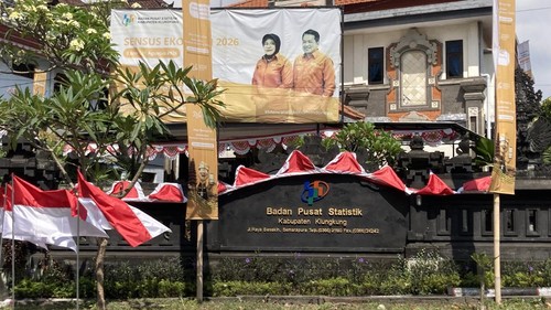 Kantor Badan Pusat Statistik (BPS) Klungkung, Klungkung, Bali, Rabu (2/9/2026). (Fatih Kudus Jaelani/detikBali).