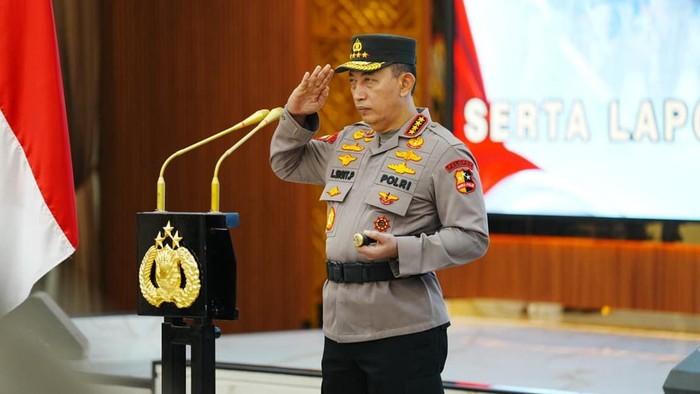 Kapolri pimpin sertijab di Mabes Polri (dok. Humas Polri)