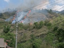 Kebakaran di Gunung Lakawan Enrekang 3 Hari Belum Padam, 70 Ha Lahan Hangus