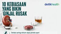 Infografis: 10 Kebiasaan Sehari-hari yang Bikin Ginjal Rusak, Sering Diabaikan