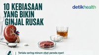 Infografis: 10 Kebiasaan Sehari-hari yang Bikin Ginjal Rusak, Sering Diabaikan