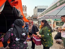 Kemensos Salurkan Bantuan untuk Korban Kebakaran di Gambir