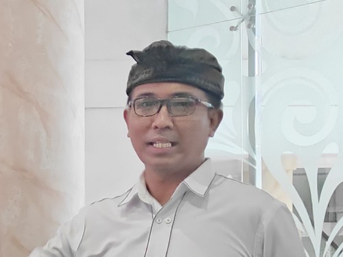 Kepala Dinas Komunikasi dan Informatika (Diskominfo) Badung, Ketut Gede Arta, Rabu (2/9/2026). (Agus Eka/detikBali)